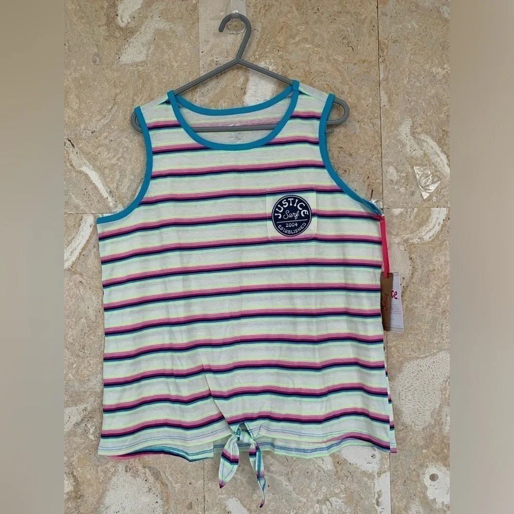Justice Girl’s Plus Sleeveless Shirt
